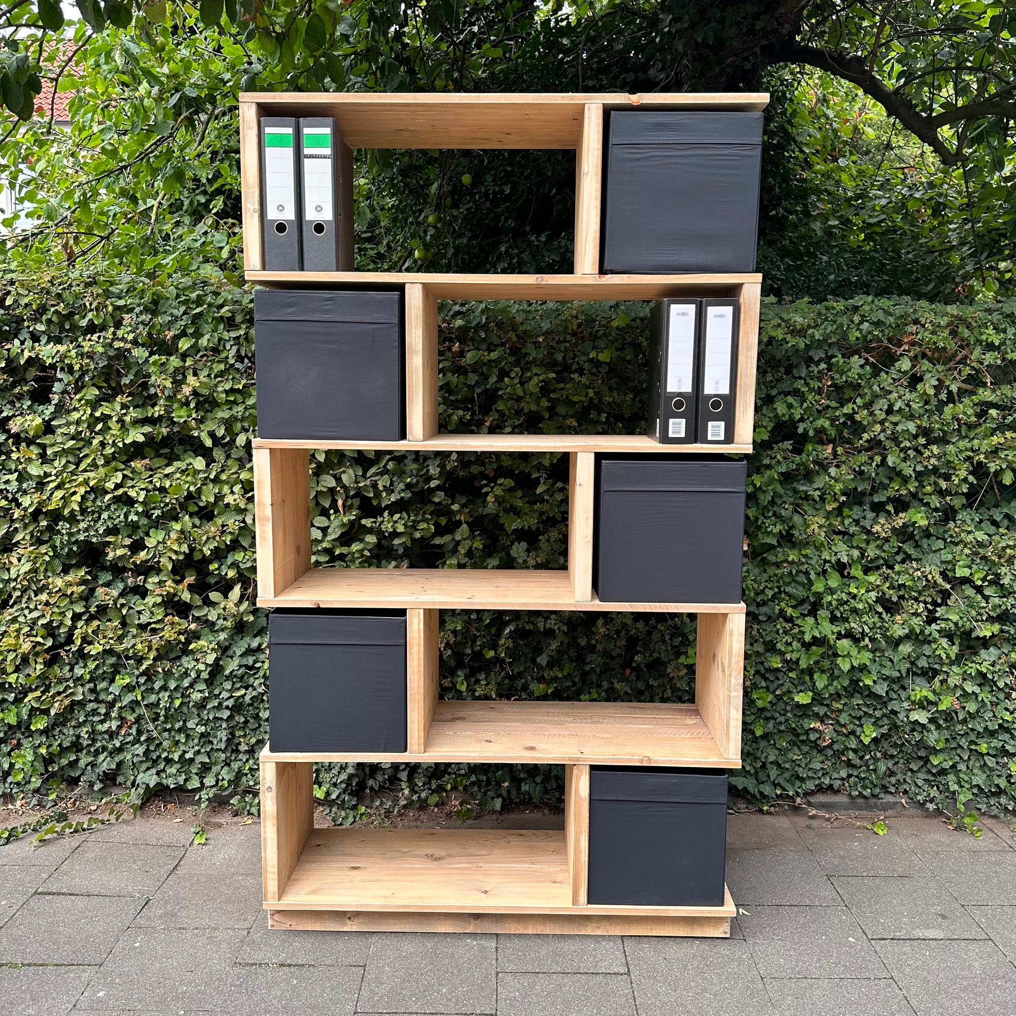 Amoflex H39 großes Systemregal mit unterschiedlichen Modulen und Gestaltungsmöglichkeiten - Amoligno -