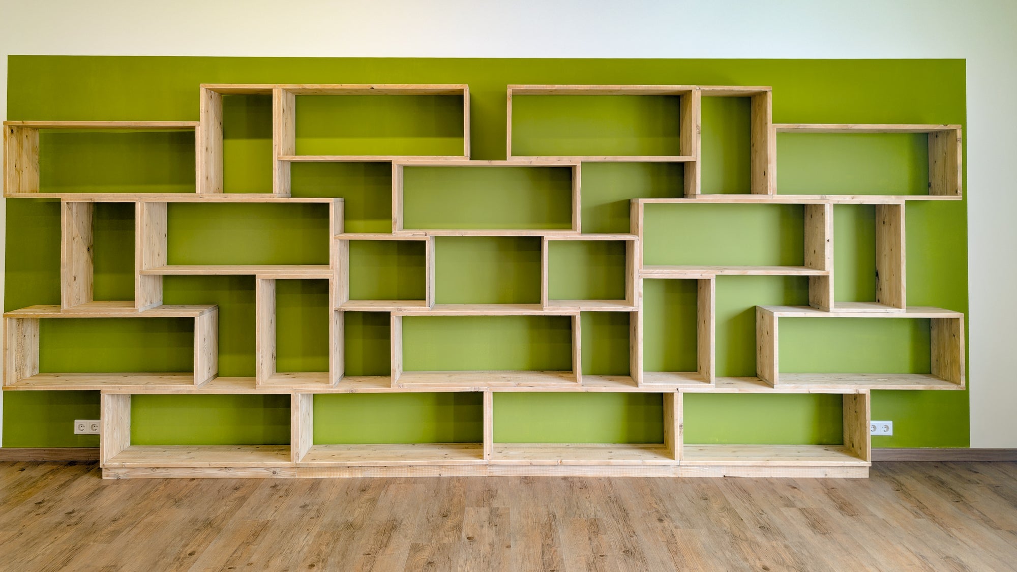 Kiste24 - Modulares Regal aus Bauholz - Amoligno - Modulare Regale