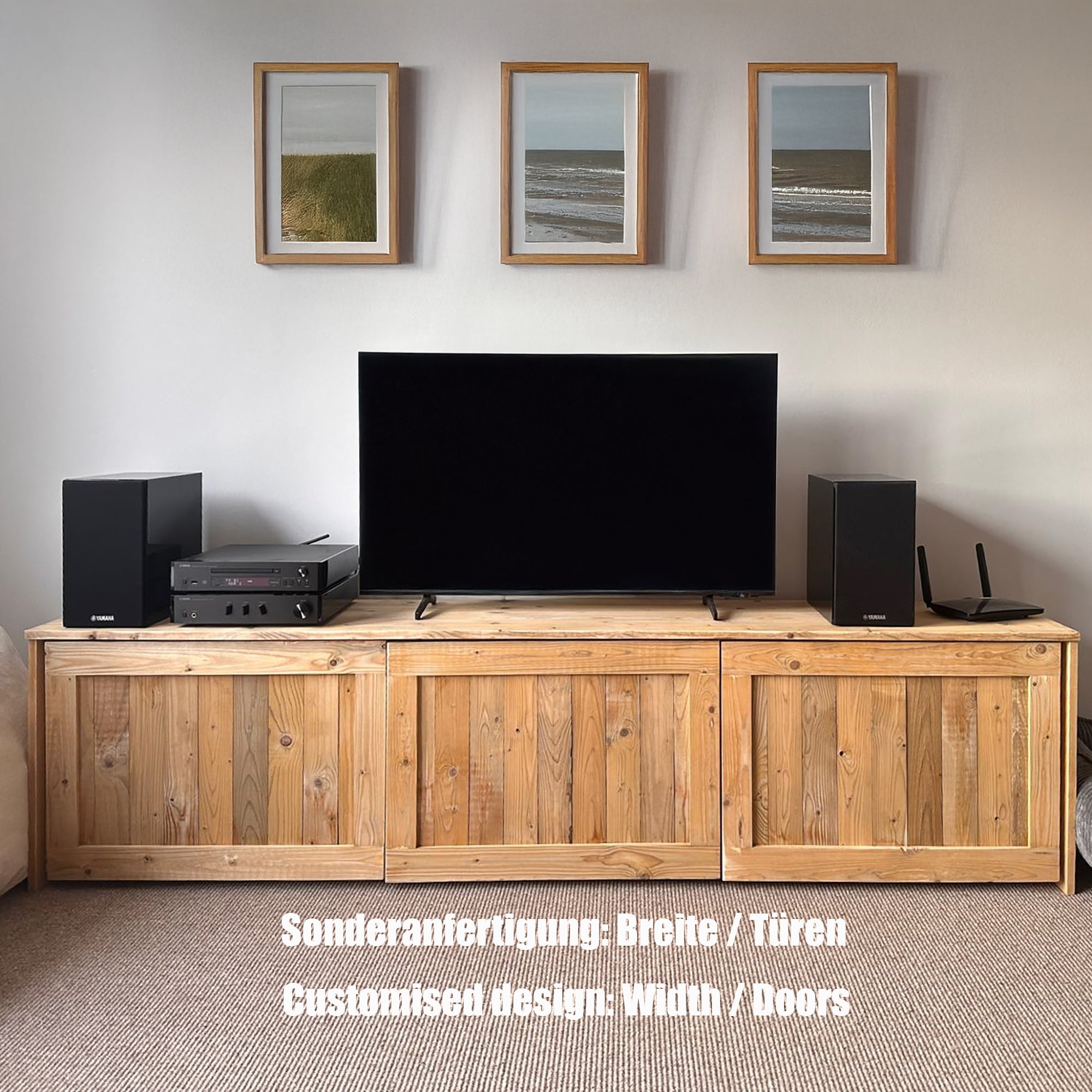 Laura - BANK: Hocker | Nachttisch | Schuhregal | Sideboard | TV Rack - Amoligno - Tische & Bänke