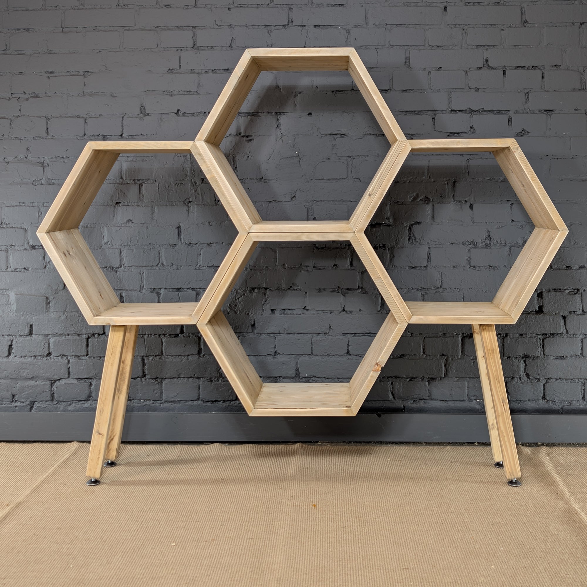 Standregal Wabenform | Grosse Hexe - Amoligno - Modulare Regale