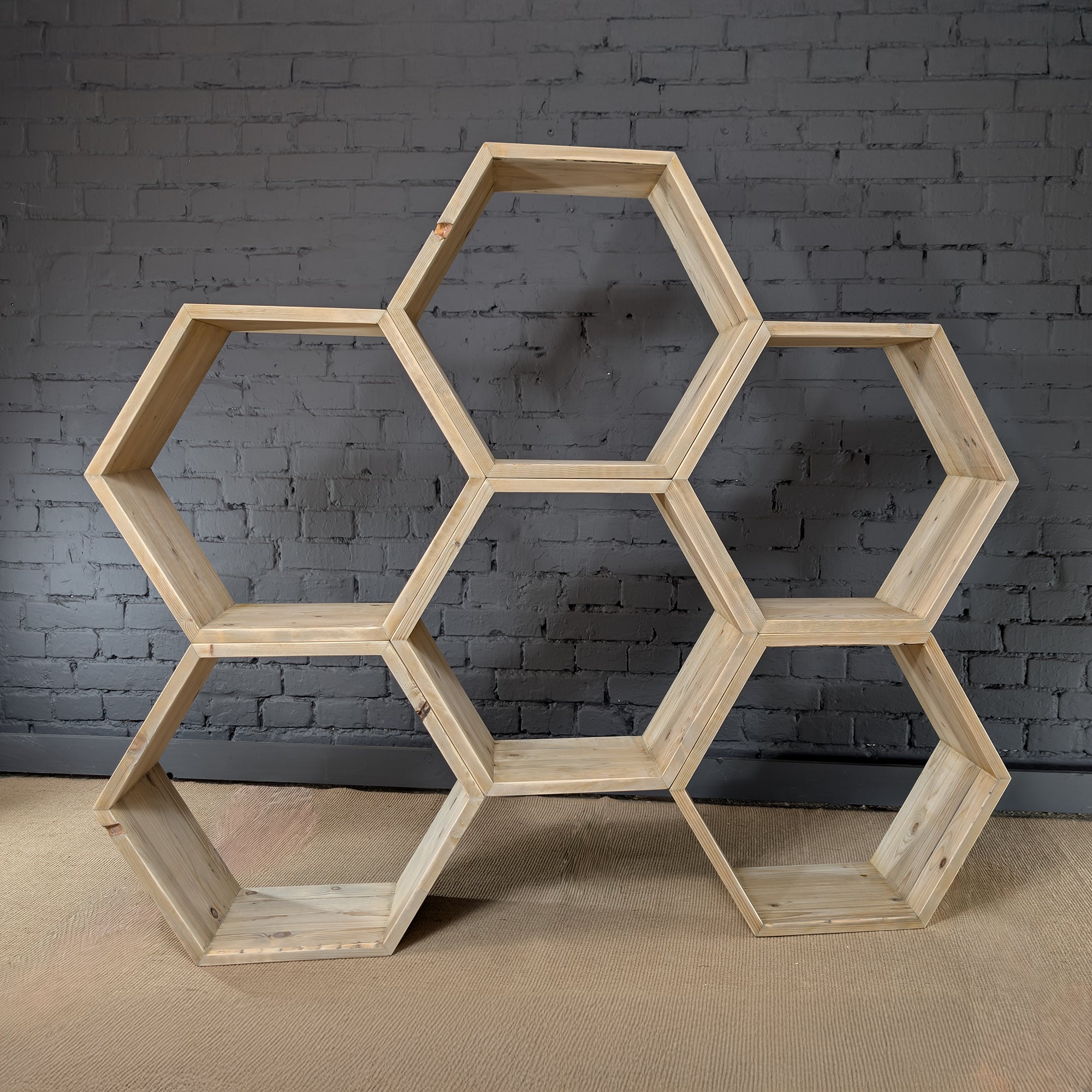 Standregal Wabenform | Grosse Hexe - Amoligno - Modulare Regale