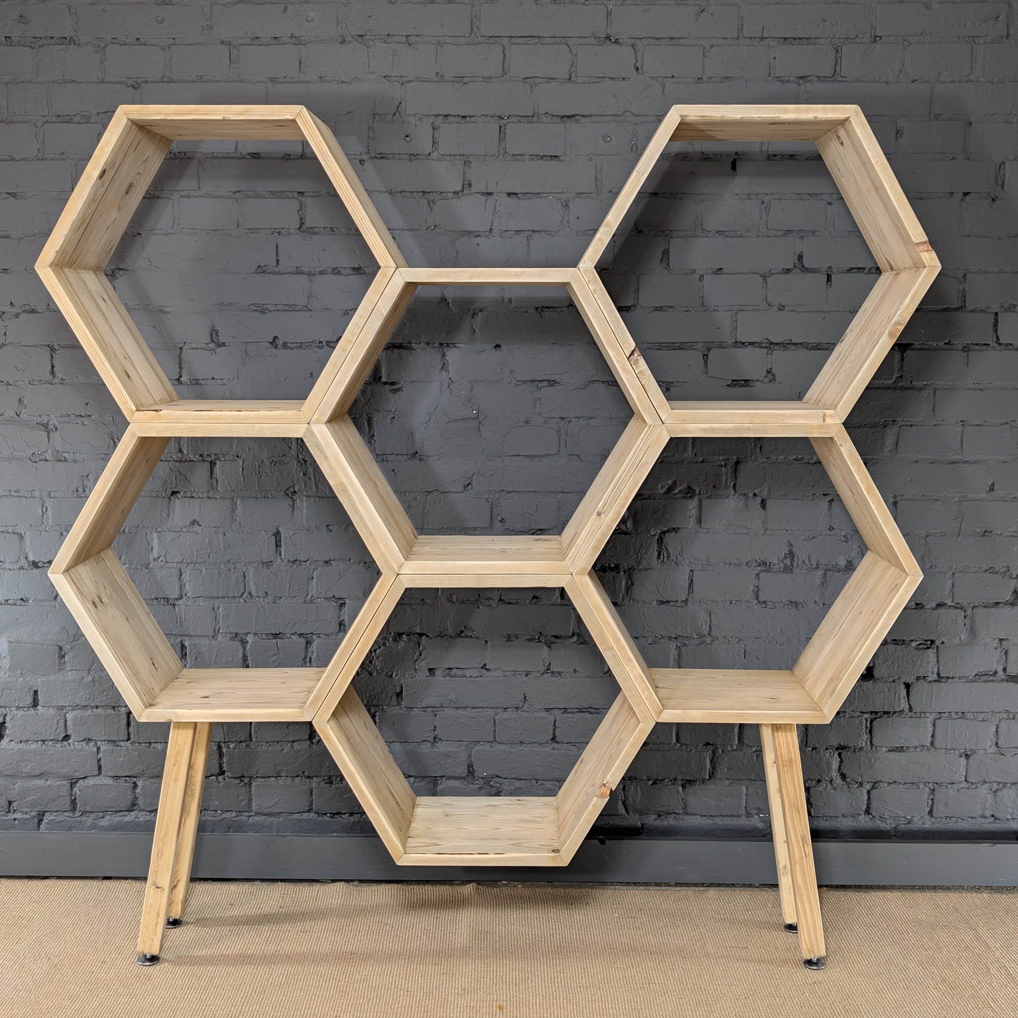 Standregal Wabenform | Grosse Hexe - Amoligno - Modulare Regale