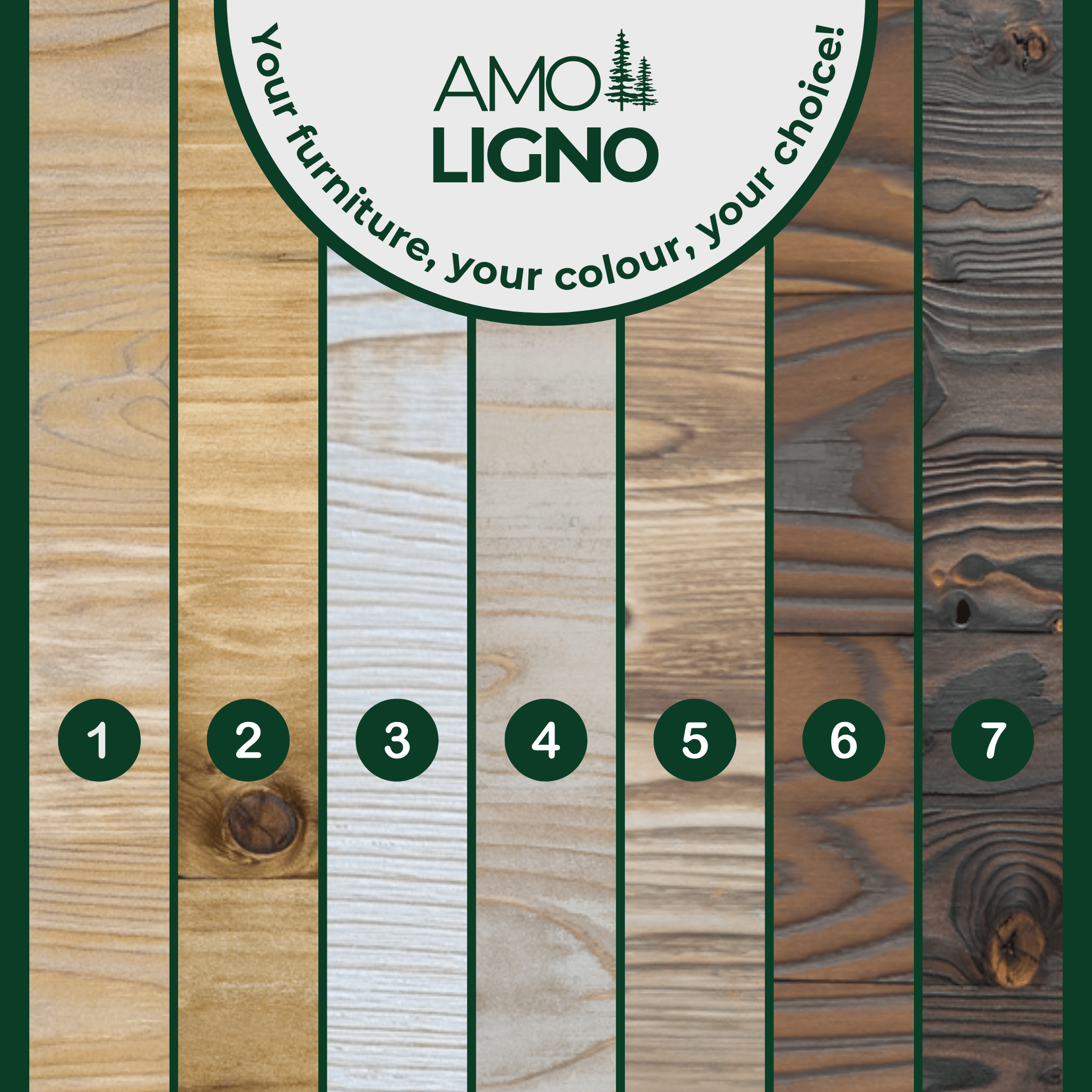 Wandregal | Maria T27 | aus Gerüstbohlen (27cm tief) - Amoligno - Wandregale