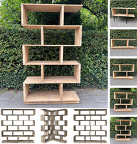 Amoflex H39 großes Systemregal mit unterschiedlichen Modulen und Gestaltungsmöglichkeiten - Amoligno - 