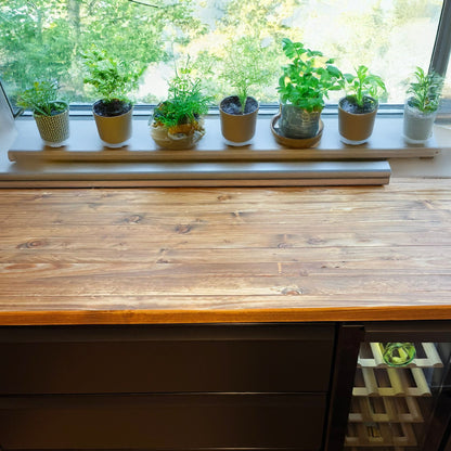 Arbeitsplatte aus Bauholz Nach Wunsch - Auf Maß - Amoligno - Arbeits - / Waschtisch - Platten