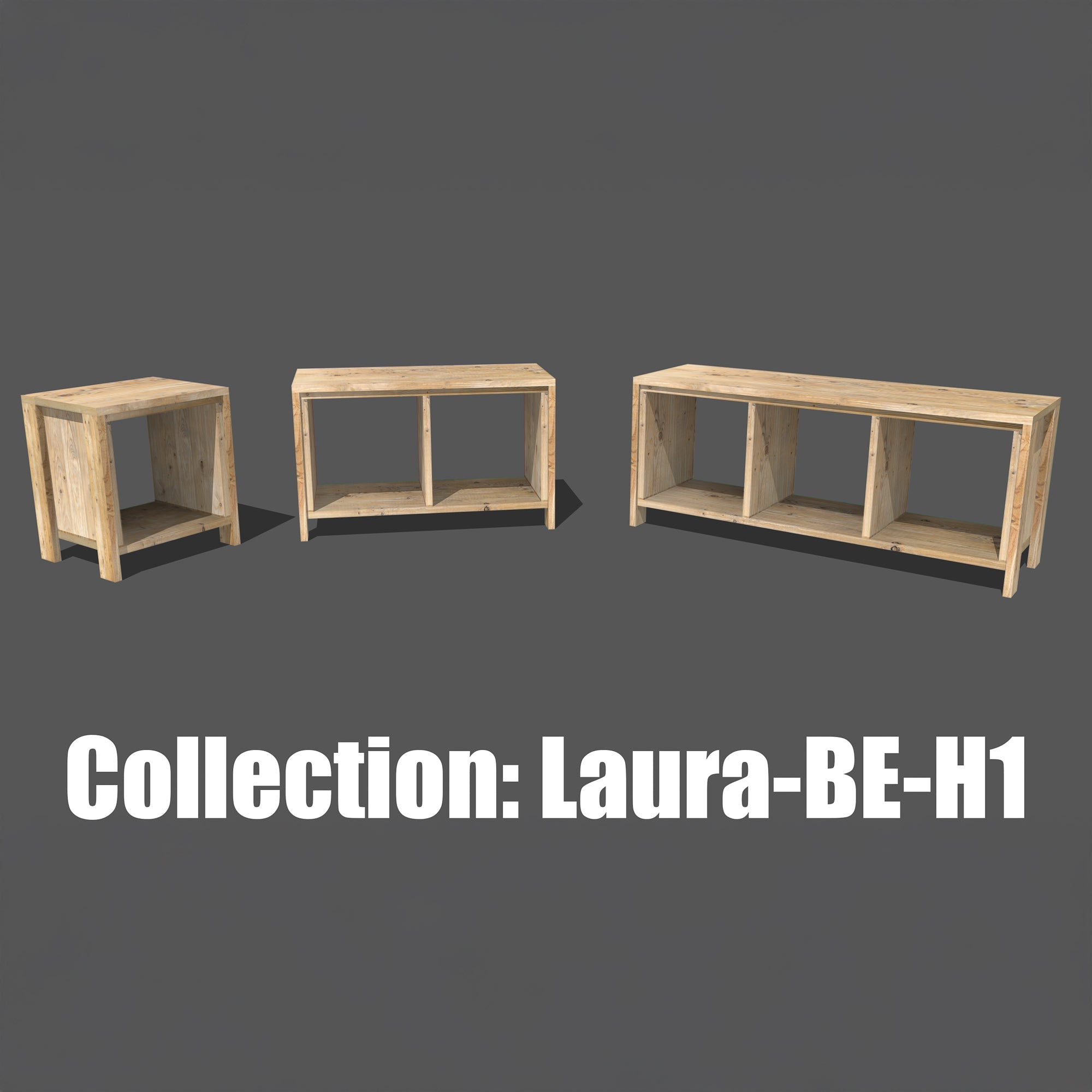 Hocker | Bank | Nachttisch | Schuhregal: Alles mit Laura - BE - H1 - Amoligno - Systemregale