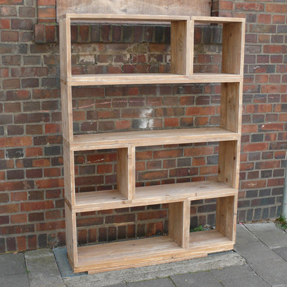 Regalsystem Modular Set Bücherregal Raumteiler Holz