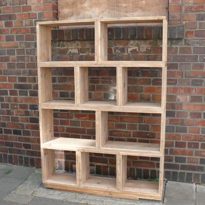 Regalsystem Modular Set Bücherregal Raumteiler Holz