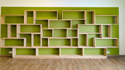 Kiste24 - Modulares Regal aus Bauholz - Amoligno - Modulare Regale