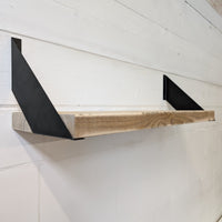 Minimalistisches Wandregal mit Metallträgern - Amoligno - Wandregale