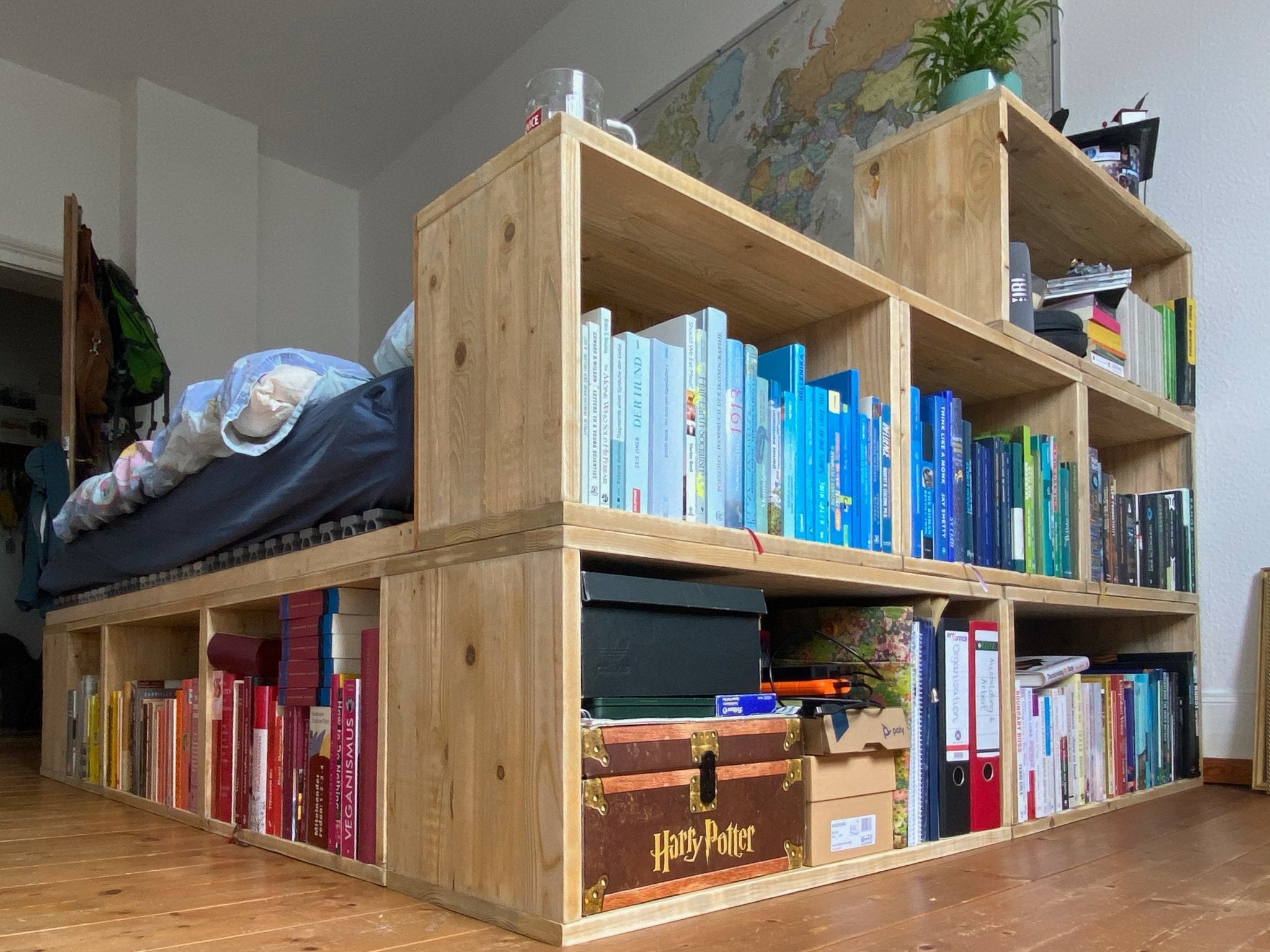 Modulares Baukasten Regal mit Rückwand - Amoligno - Modulare Regale