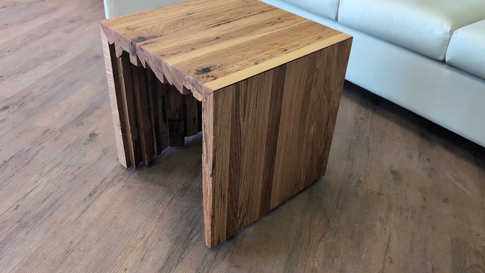 Couchtisch Eiche Waldkante