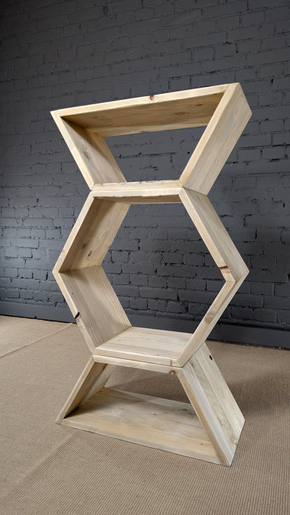 Regal - Element für Wabenregal Grosse Hexe| Halbe Hexe - Amoligno - Regale & Aufbewahrung: Zubehör / Ergänzung