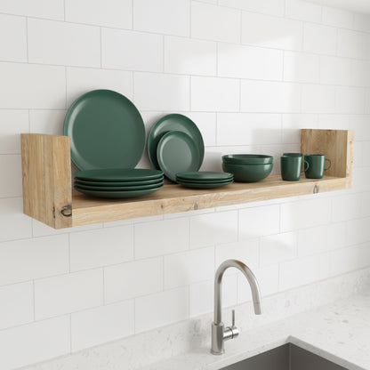 Schwebendes Wandregal | U - Form | 27cm - Amoligno - Wandregale