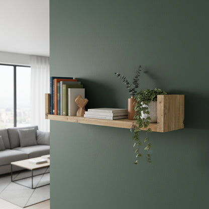 Schwebendes Wandregal | U - Form | 27cm - Amoligno - Wandregale