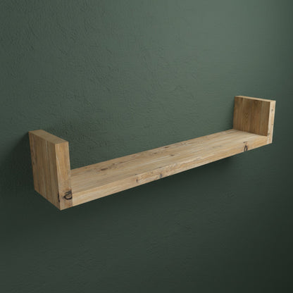 Schwebendes Wandregal | U - Form | 27cm - Amoligno - Wandregale