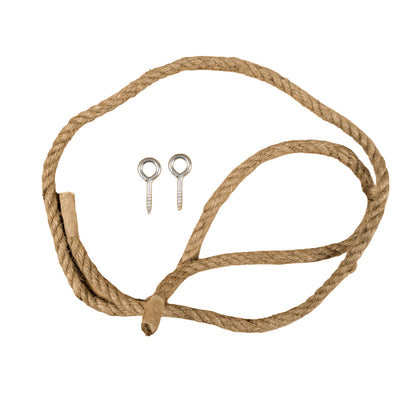 Seil - Aufhängung für Kreidetafel | Juteseil - Set - Amoligno - Dekorativ & Nützlich