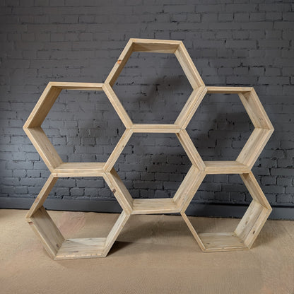 Standregal Wabenform | Grosse Hexe - Amoligno - Modulare Regale