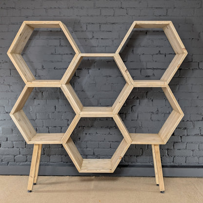 Standregal Wabenform | Grosse Hexe - Amoligno - Modulare Regale