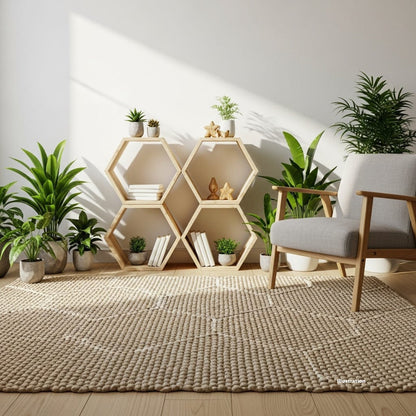 Standregal Wabenform | Grosse Hexe - Amoligno - Modulare Regale