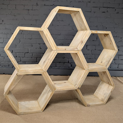 Standregal Wabenform | Kleine Hexe STR - Amoligno - Modulare Regale