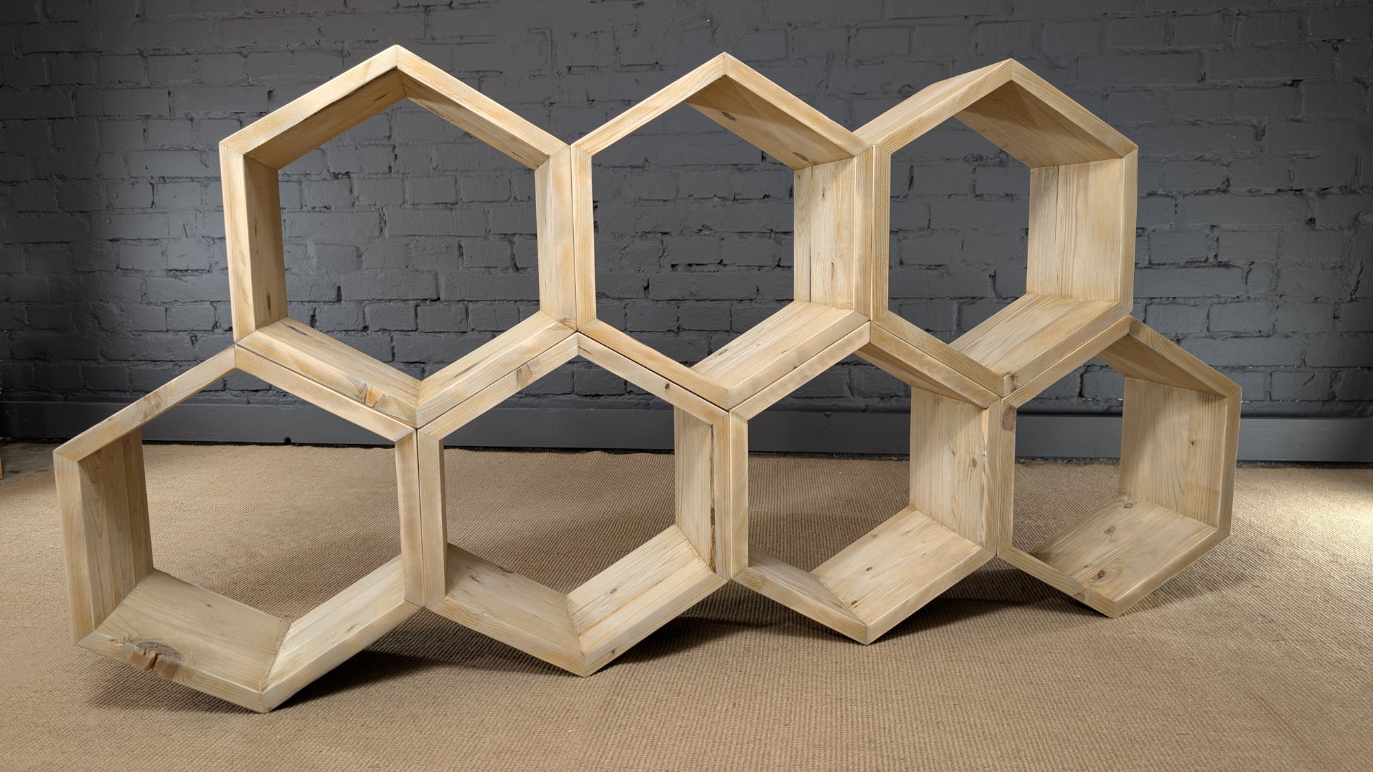 Standregal Wabenform | Kleine Hexe STR - Amoligno - Modulare Regale