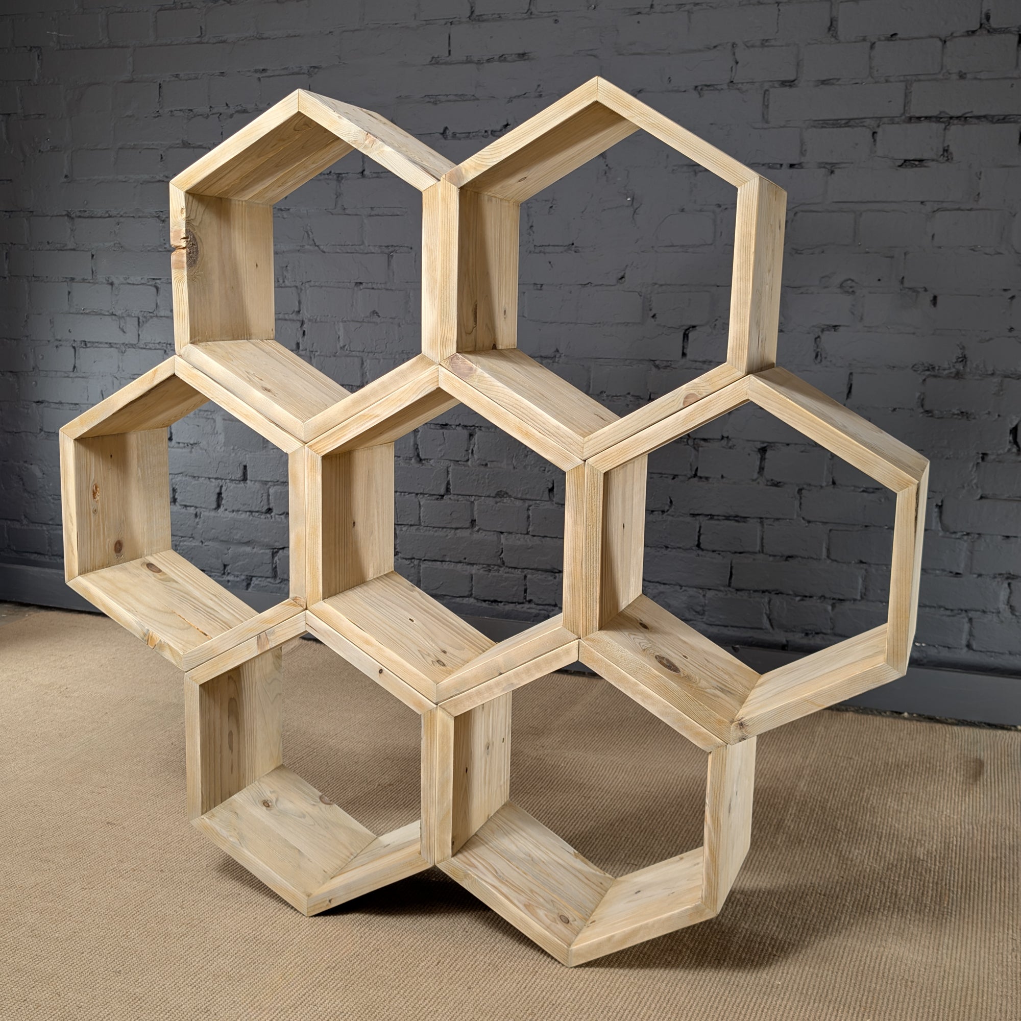 Standregal Wabenform | Kleine Hexe STR - Amoligno - Modulare Regale