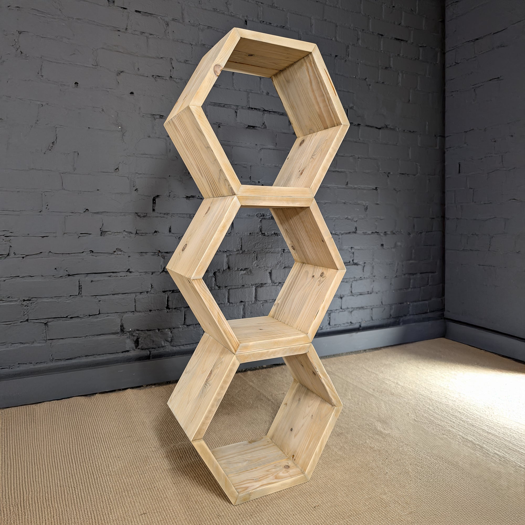 Standregal Wabenform | Kleine Hexe STR - Amoligno - Modulare Regale