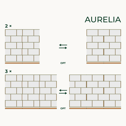 Zick-Zack-Regal aus Bauholz | Aurelia | Bücherregal, Eckregal, Raumteiler - Amoligno - Systemregal